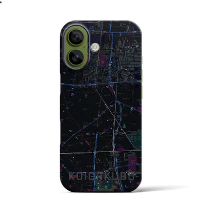 【恋ヶ窪（東京都）】地図柄iPhoneケース（バックカバータイプ）