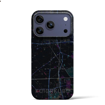 【恋ヶ窪（東京都）】地図柄iPhoneケース（バックカバータイプ）