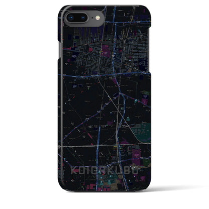 【恋ヶ窪（東京都）】地図柄iPhoneケース（バックカバータイプ）