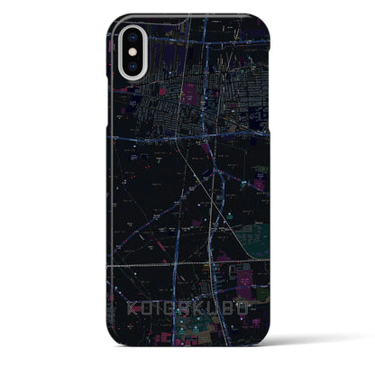 【恋ヶ窪（東京都）】地図柄iPhoneケース（バックカバータイプ）