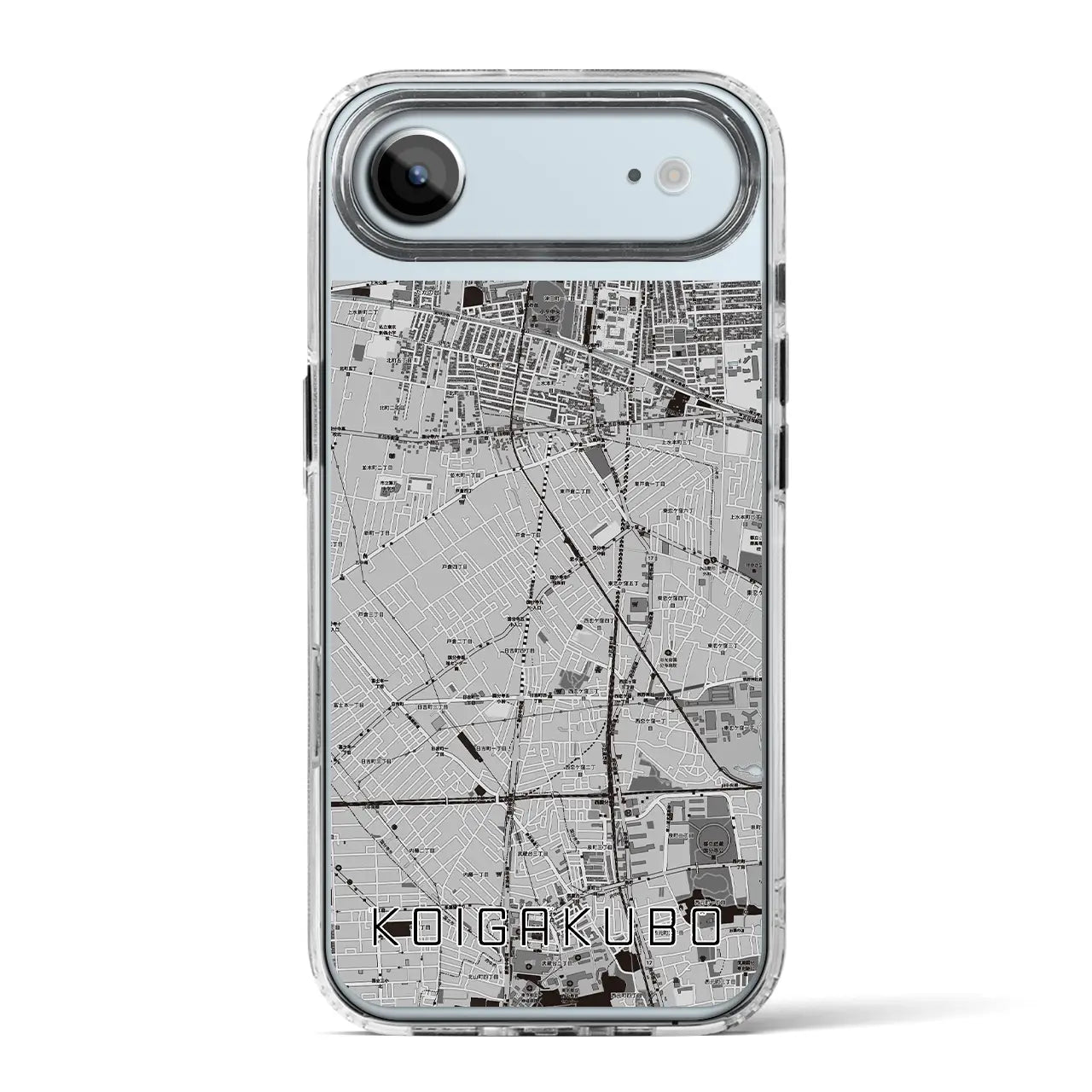 【恋ヶ窪（東京都）】地図柄iPhoneケース（MagSafeタイプ）