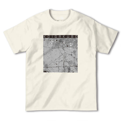 【恋ヶ窪（東京都）】地図柄ヘビーウェイトTシャツ