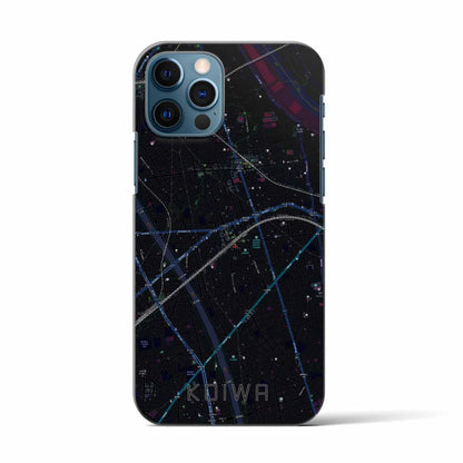 【小岩（東京都）】地図柄iPhoneケース（バックカバータイプ）