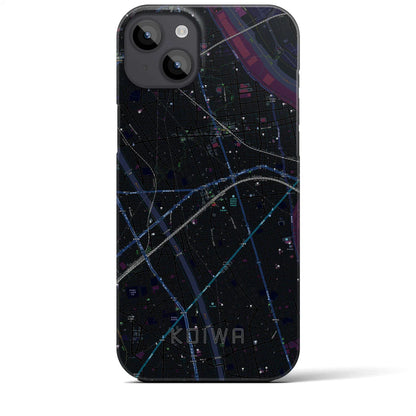 【小岩（東京都）】地図柄iPhoneケース（バックカバータイプ）