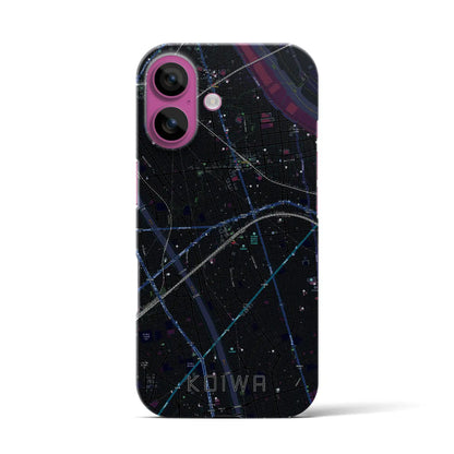 【小岩（東京都）】地図柄iPhoneケース（バックカバータイプ）