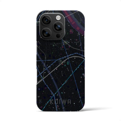 【小岩（東京都）】地図柄iPhoneケース（バックカバータイプ）