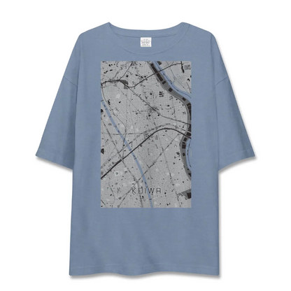 【小岩（東京都）】地図柄ビッグシルエットTシャツ