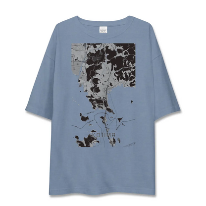 【児島（岡山県）】地図柄ビッグシルエットTシャツ