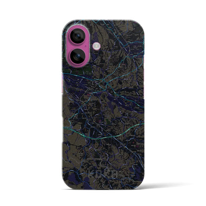 【甲賀（滋賀県）】地図柄iPhoneケース（バックカバータイプ）