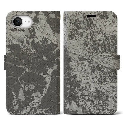 【甲賀（滋賀県）】地図柄iPhoneケース（手帳タイプ）