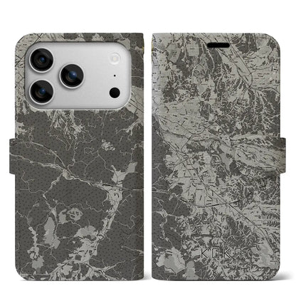 【甲賀（滋賀県）】地図柄iPhoneケース（手帳タイプ）