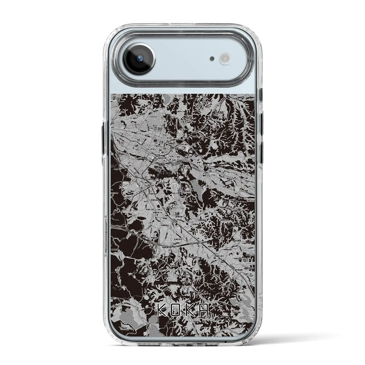 【甲賀（滋賀県）】地図柄iPhoneケース（MagSafeタイプ）