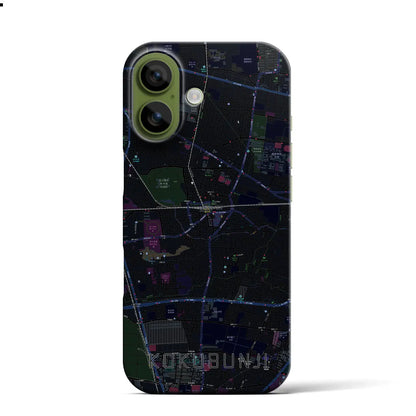 【国分寺（東京都）】地図柄iPhoneケース（バックカバータイプ）