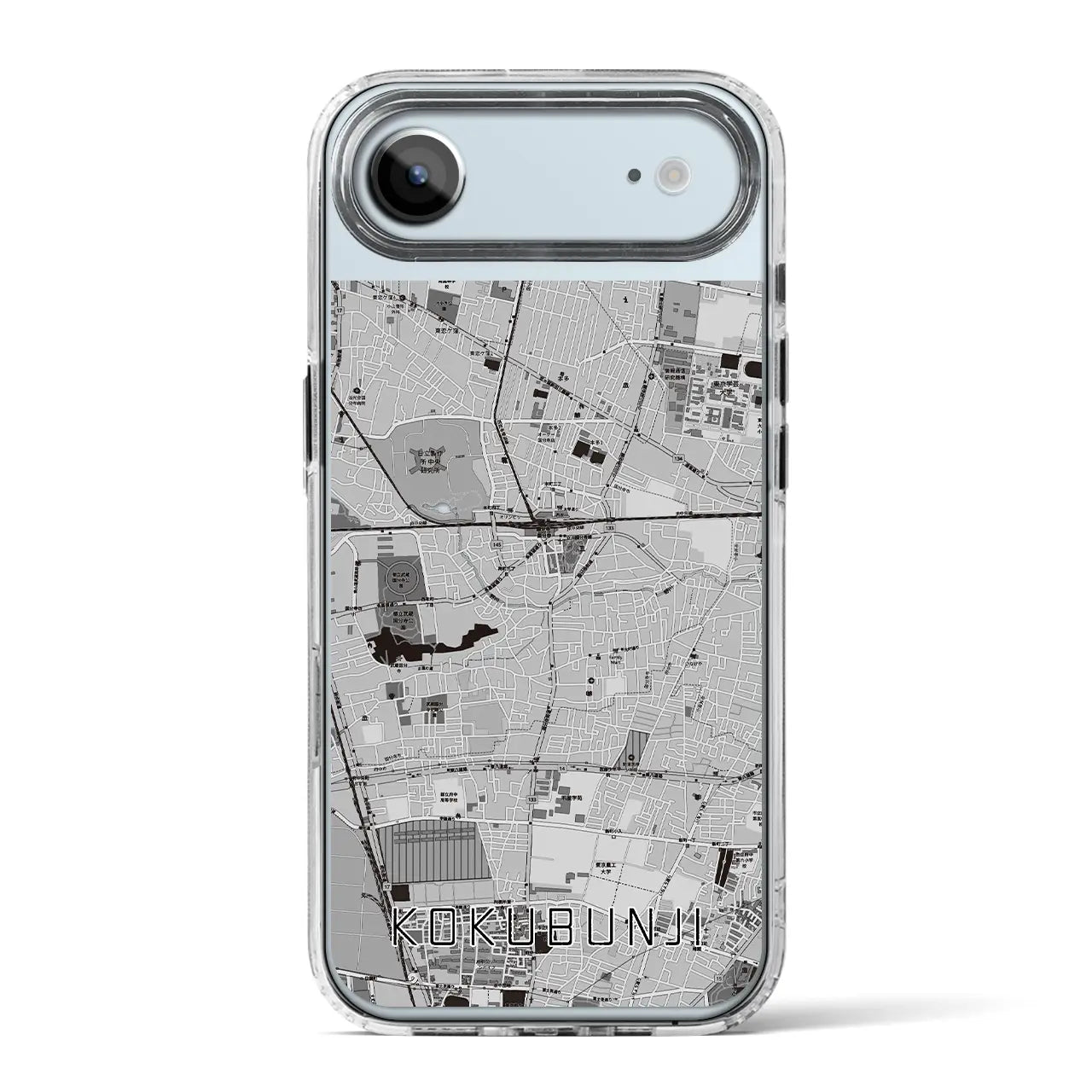 【国分寺（東京都）】地図柄iPhoneケース（MagSafeタイプ）