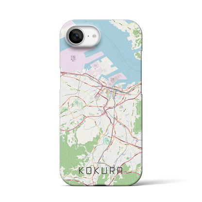 【小倉（福岡県）】地図柄iPhoneケース（バックカバータイプ）