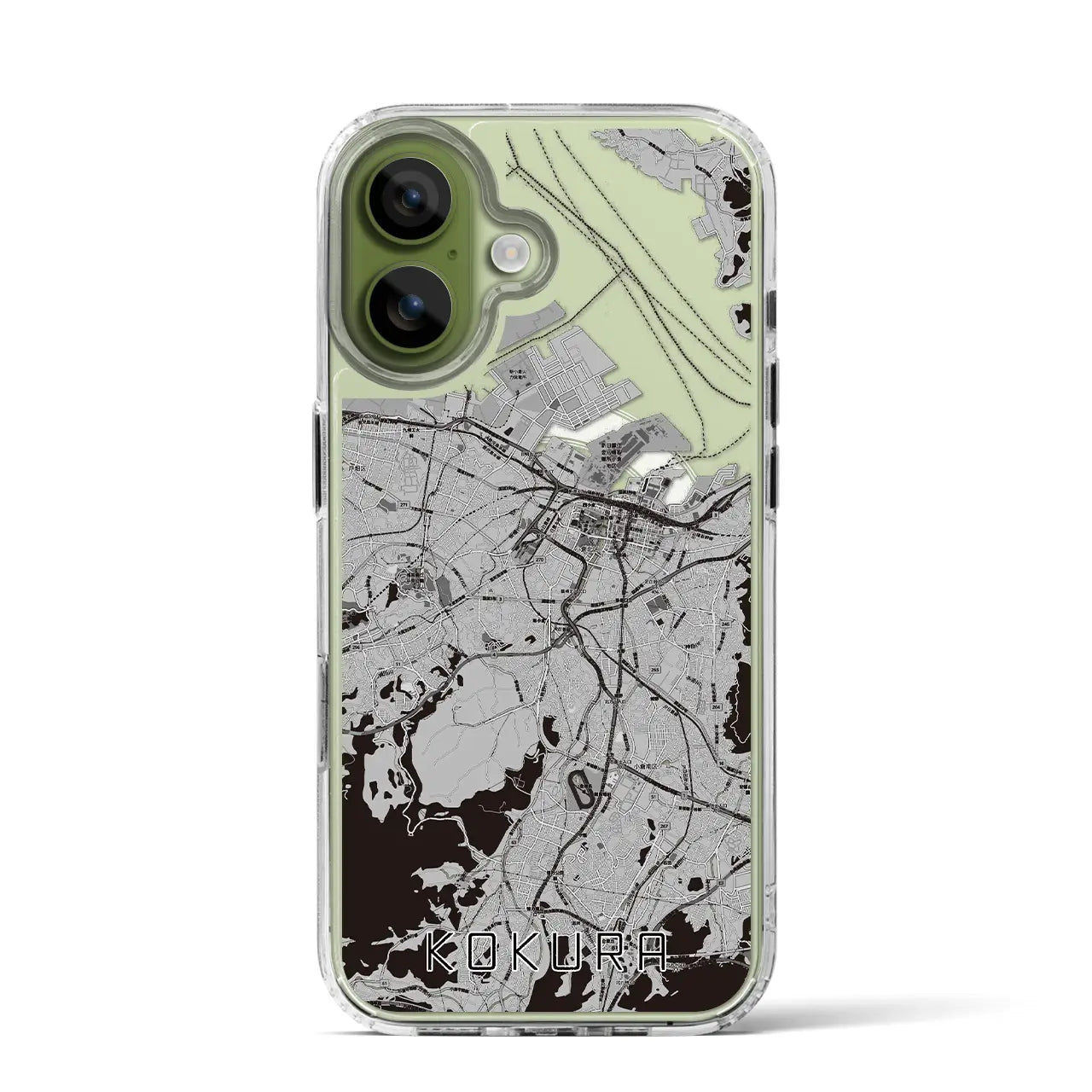 【小倉（福岡県）】地図柄iPhoneケース（MagSafeタイプ）