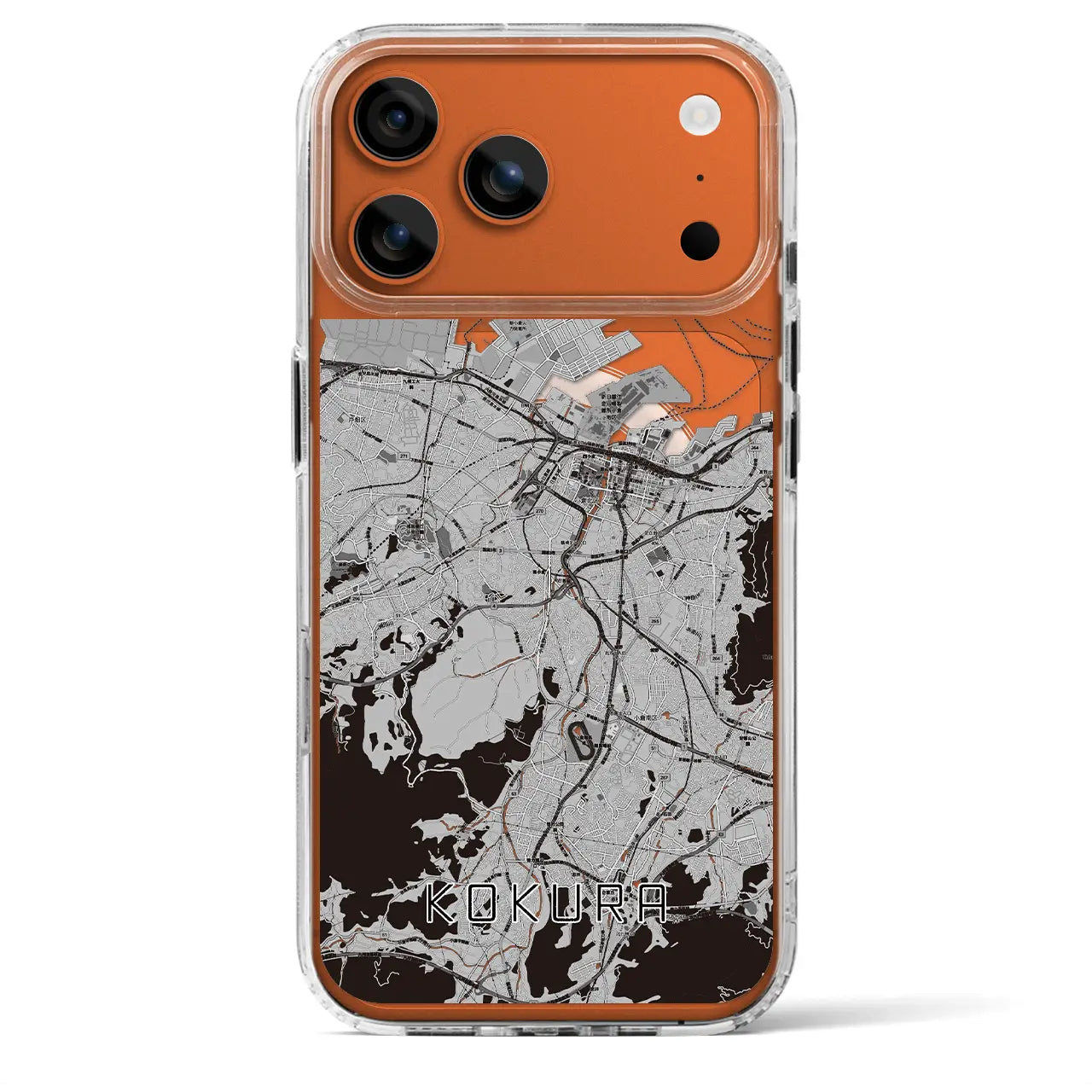 【小倉（福岡県）】地図柄iPhoneケース（MagSafeタイプ）