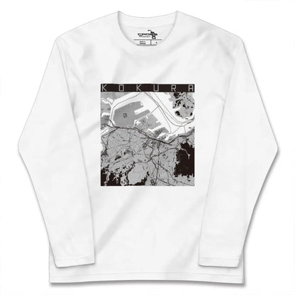 【小倉（福岡県）】地図柄ロングスリーブTシャツ