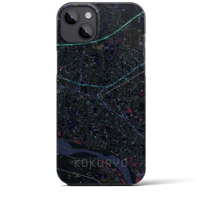 【国領（東京都）】地図柄iPhoneケース（バックカバータイプ）