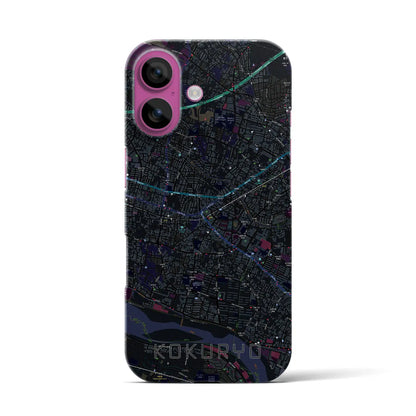 【国領（東京都）】地図柄iPhoneケース（バックカバータイプ）