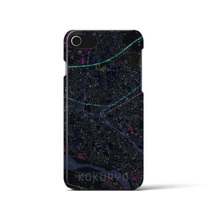 【国領（東京都）】地図柄iPhoneケース（バックカバータイプ）