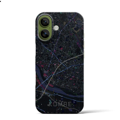 【狛江（東京都）】地図柄iPhoneケース（バックカバータイプ）