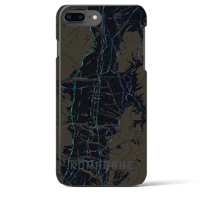 【駒ヶ根（長野県）】地図柄iPhoneケース（バックカバータイプ）