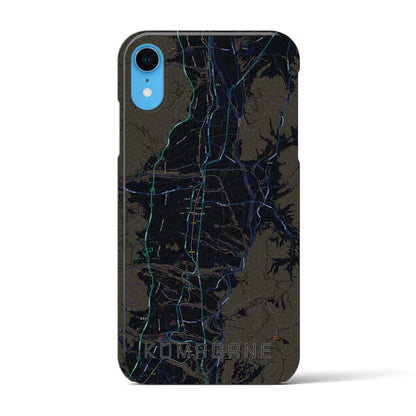 【駒ヶ根（長野県）】地図柄iPhoneケース（バックカバータイプ）