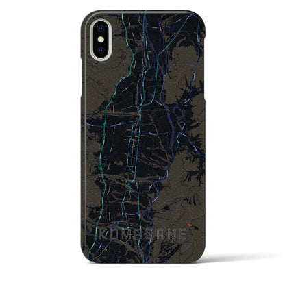 【駒ヶ根（長野県）】地図柄iPhoneケース（バックカバータイプ）