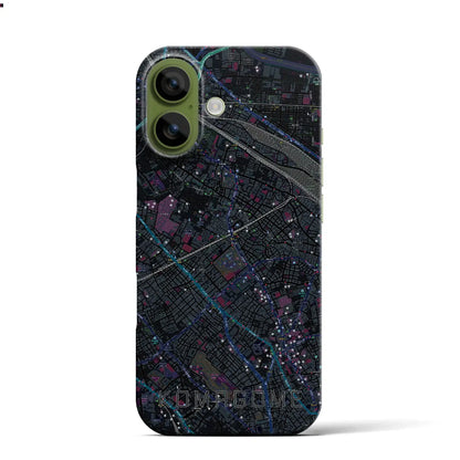 【駒込（東京都）】地図柄iPhoneケース（バックカバータイプ）