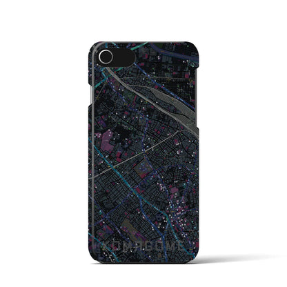 【駒込（東京都）】地図柄iPhoneケース（バックカバータイプ）