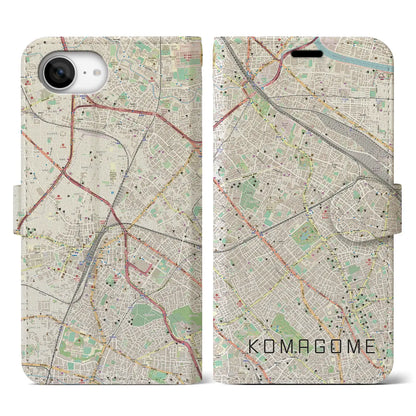 【駒込（東京都）】地図柄iPhoneケース（手帳タイプ）