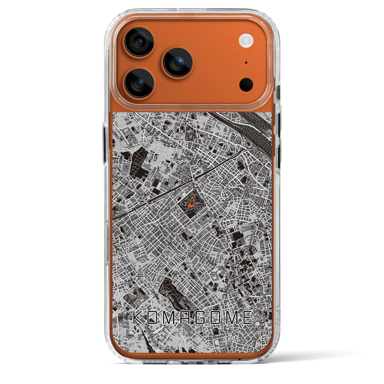 【駒込（東京都）】地図柄iPhoneケース（MagSafeタイプ）