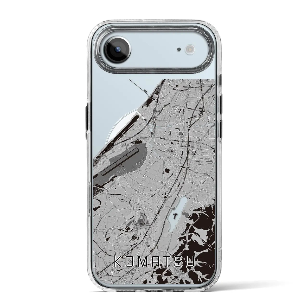 【小松（石川県）】地図柄iPhoneケース（MagSafeタイプ）