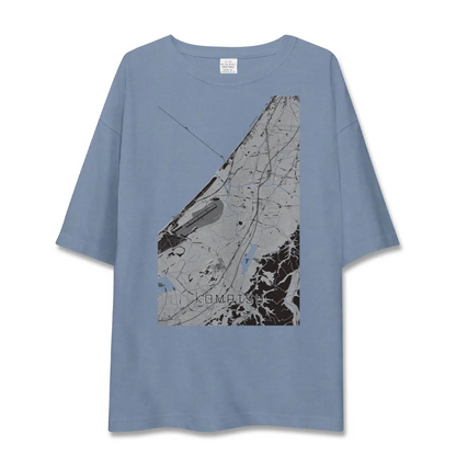 【小松（石川県）】地図柄ビッグシルエットTシャツ