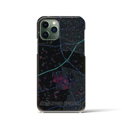 【駒沢大学（東京都）】地図柄iPhoneケース（バックカバータイプ）