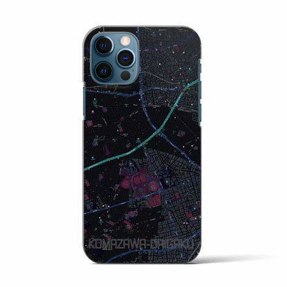 【駒沢大学（東京都）】地図柄iPhoneケース（バックカバータイプ）