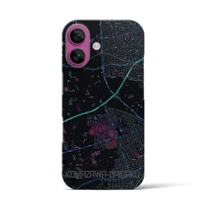 【駒沢大学（東京都）】地図柄iPhoneケース（バックカバータイプ）