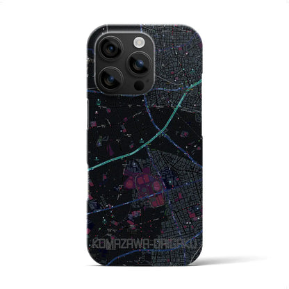 【駒沢大学（東京都）】地図柄iPhoneケース（バックカバータイプ）