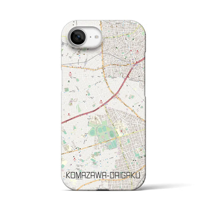 【駒沢大学（東京都）】地図柄iPhoneケース（バックカバータイプ）