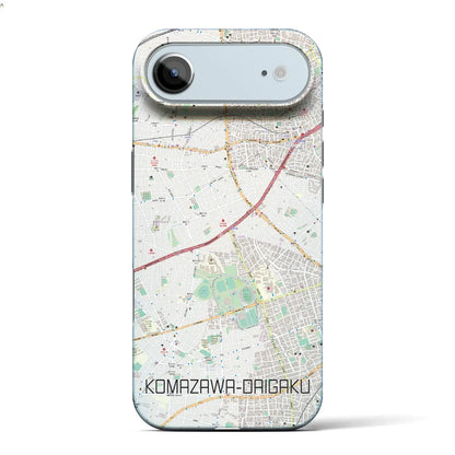 【駒沢大学（東京都）】地図柄iPhoneケース（バックカバータイプ）