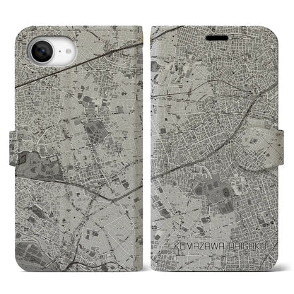 【駒沢大学（東京都）】地図柄iPhoneケース（手帳タイプ）