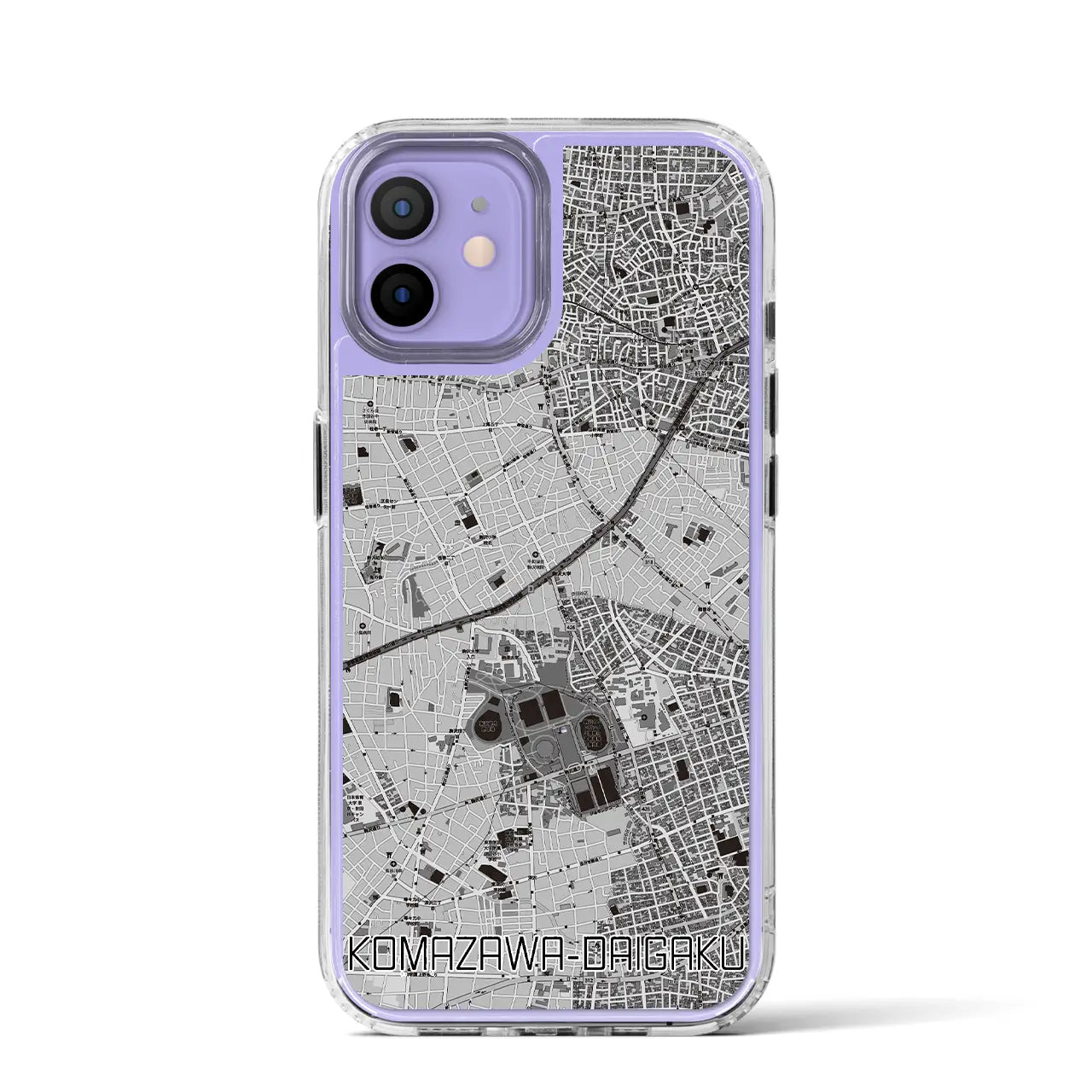 【駒沢大学（東京都）】地図柄iPhoneケース（MagSafeタイプ）
