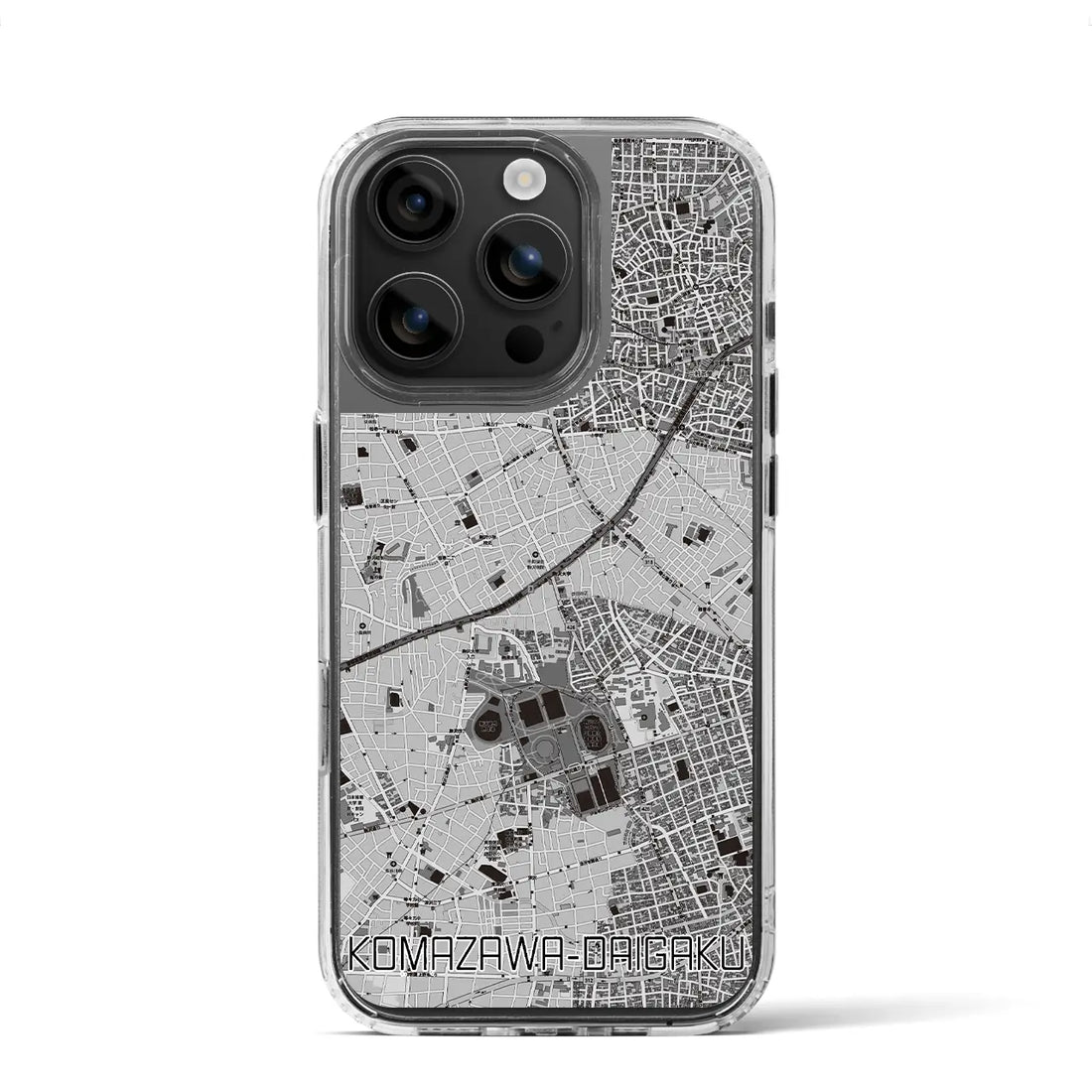 【駒沢大学（東京都）】地図柄iPhoneケース（MagSafeタイプ）