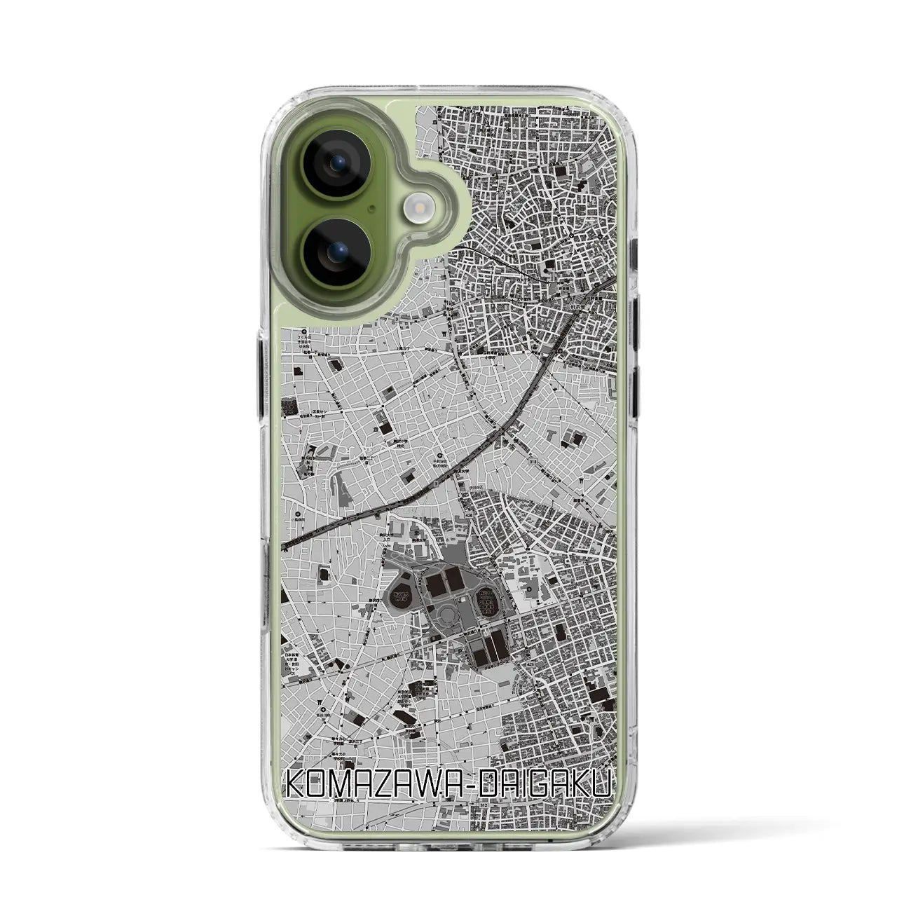 【駒沢大学（東京都）】地図柄iPhoneケース（MagSafeタイプ）