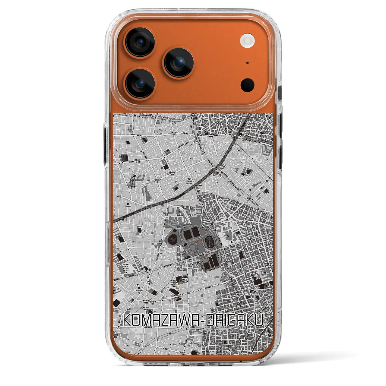 【駒沢大学（東京都）】地図柄iPhoneケース（MagSafeタイプ）