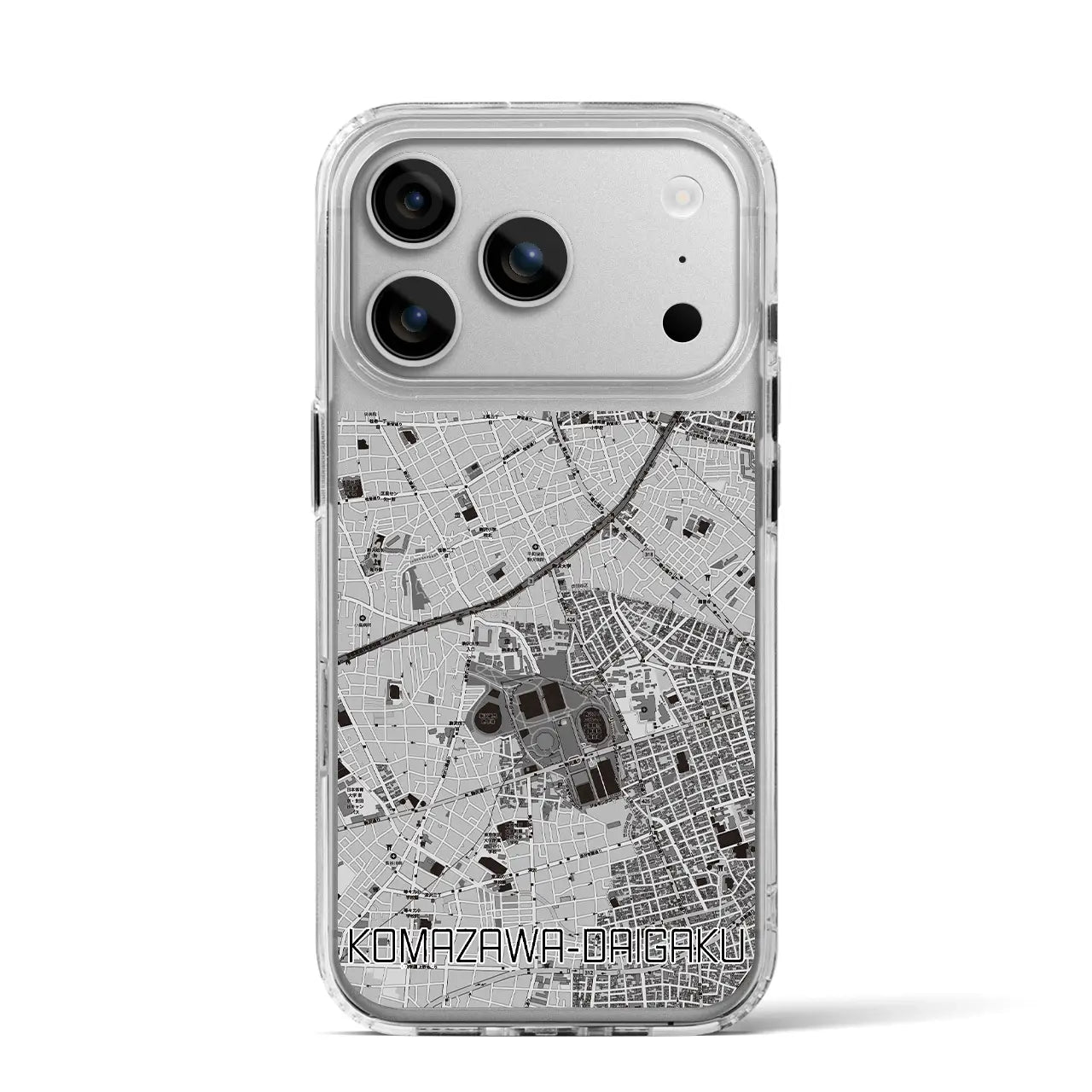 【駒沢大学（東京都）】地図柄iPhoneケース（MagSafeタイプ）