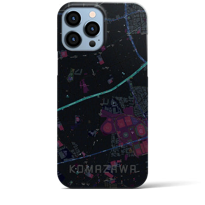 【駒沢（東京都）】地図柄iPhoneケース（バックカバータイプ）