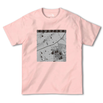 【駒沢（東京都）】地図柄ヘビーウェイトTシャツ