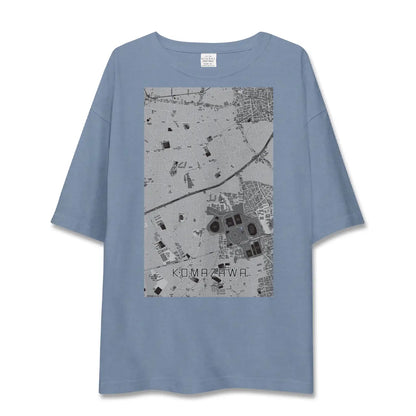 【駒沢（東京都）】地図柄ビッグシルエットTシャツ